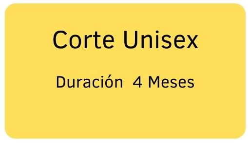 Curso Corte unisex